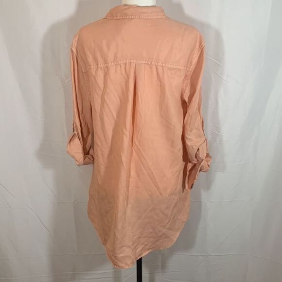 Love & Legend Pink Button Down Top/Blouse NWT - Picture 6 of 9